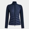 G FORE Hybrid Quilted Tech Interlock Jacket Outerwear