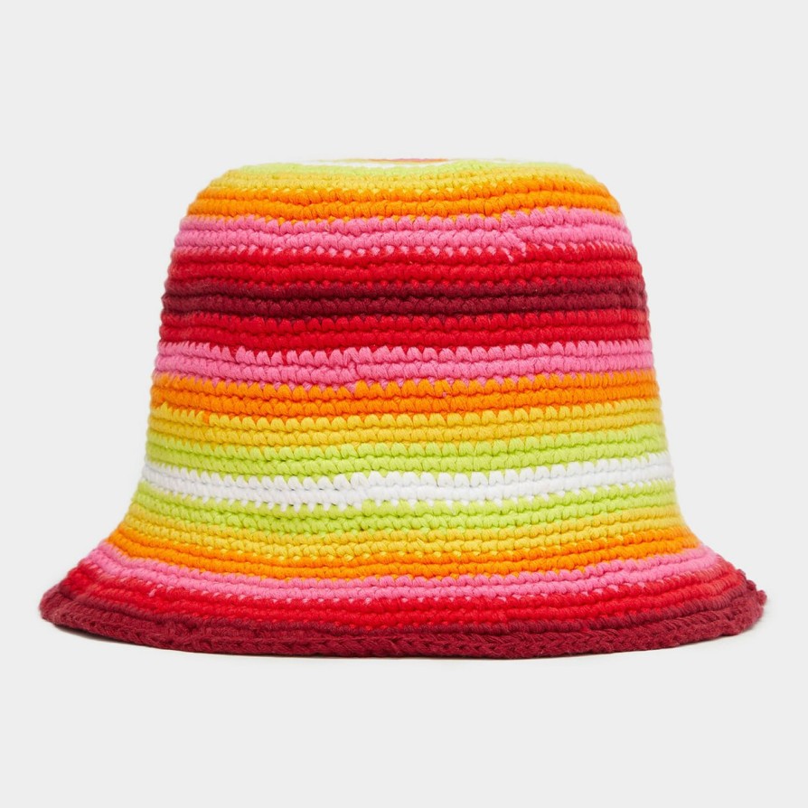 G FORE Striped Circle G'S Crochet Bucket Hat Hats