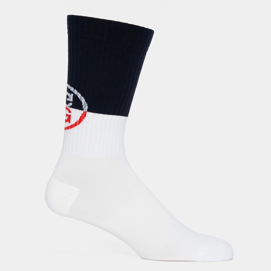 G FORE Circle G Ribbed Compression Crew Sock Socks