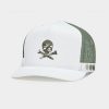 G FORE Camo Skull & Tees Interlock Knit Tall Trucker Hat Hats