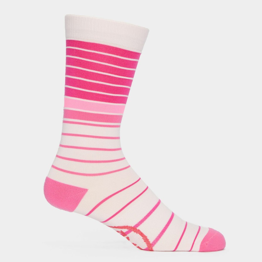 G FORE Mixed Stripe Compression Crew Sock Socks