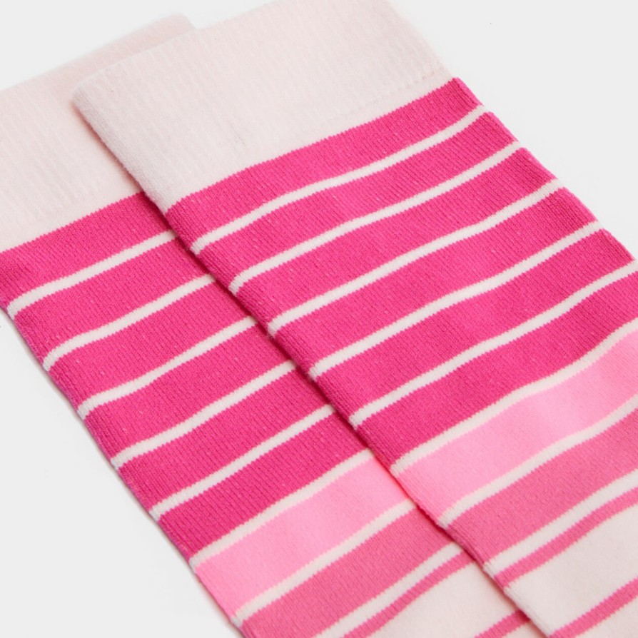 G FORE Mixed Stripe Compression Crew Sock Socks