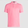 G FORE Circle G'S Embossed Tech Jersey Banded Sleeve Polo Polos & Shirts