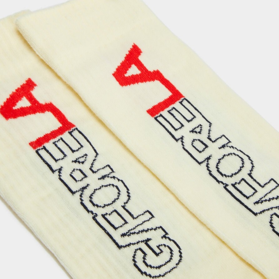 G FORE G/Fore La Ribbed Compression Crew Sock Socks