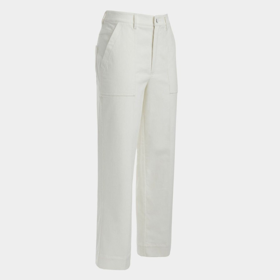 G FORE Stretch Corduroy High Rise Wide Leg Pant Pants