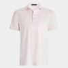 G FORE Rib Gusset Melange Ice Nylon Spread Collar Polo Polos & Shirts