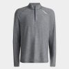 G FORE Stretch Tech Quarter Zip Long Sleeve Pullover Mid Layers