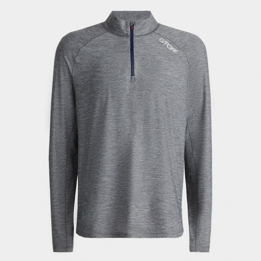 G FORE Stretch Tech Quarter Zip Long Sleeve Pullover Mid Layers