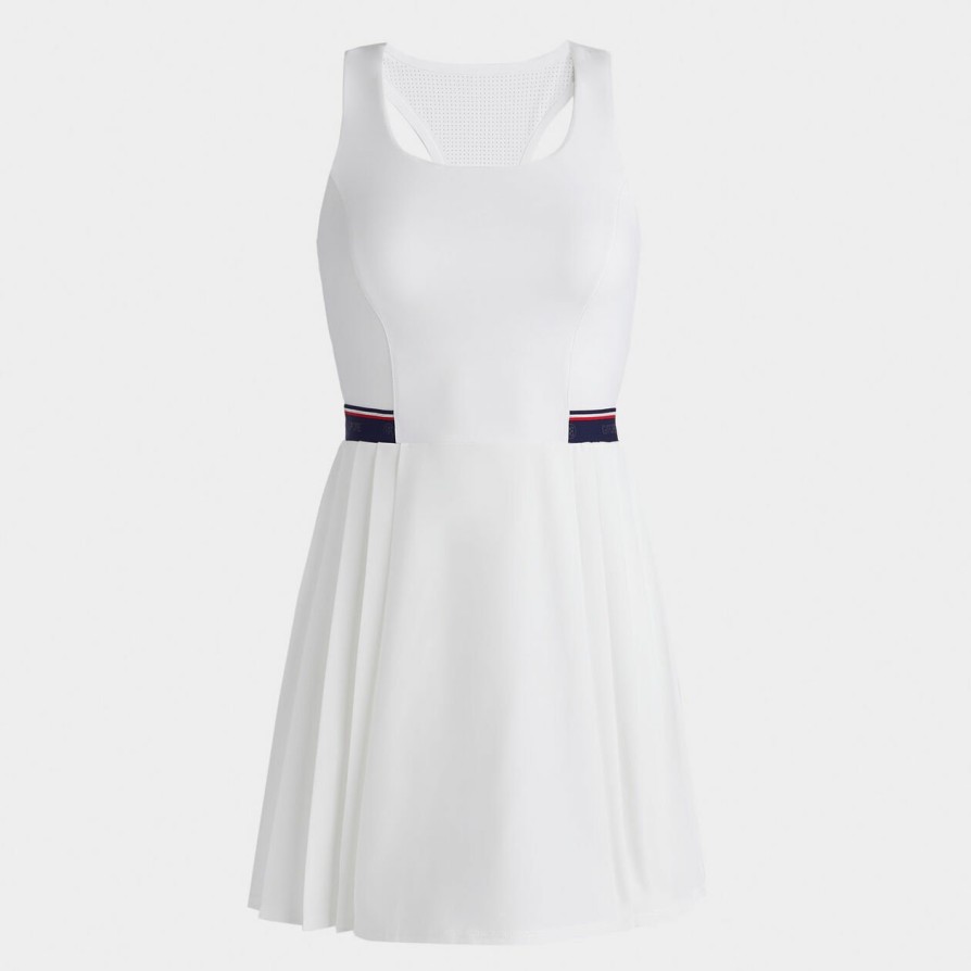 G FORE Racerback Stretch Ops Pleated Tennis Dress With Short Skorts & Dresses