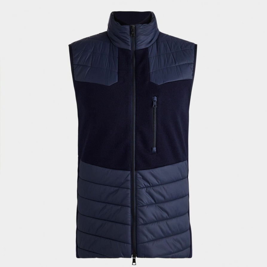 G FORE Circle G'S Chenille Merino Wool Vest Outerwear