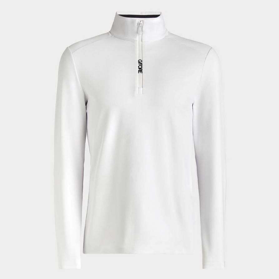 G FORE Brushed Back Tech Quarter Zip Pullover Mid Layers