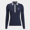 G FORE Limited Edition 2024 U.S. Open Silky Tech Nylon Zip Polo Polos