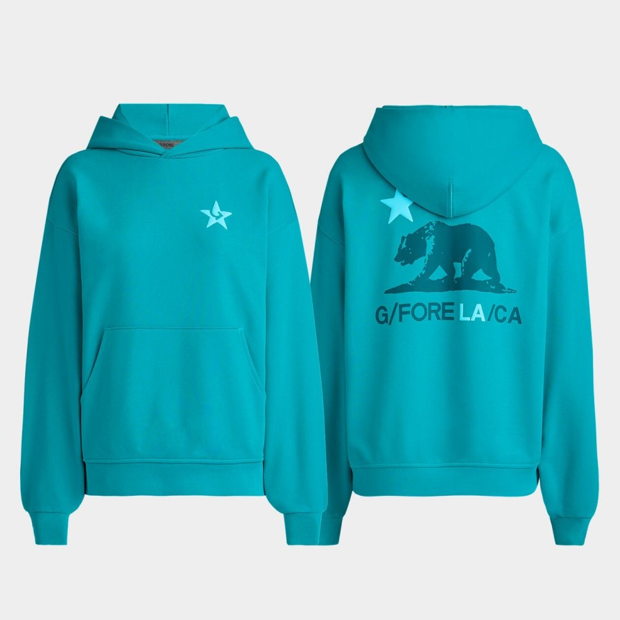 G FORE G/Fore La Oversized French Terry Hoodie Hoodies & Tees