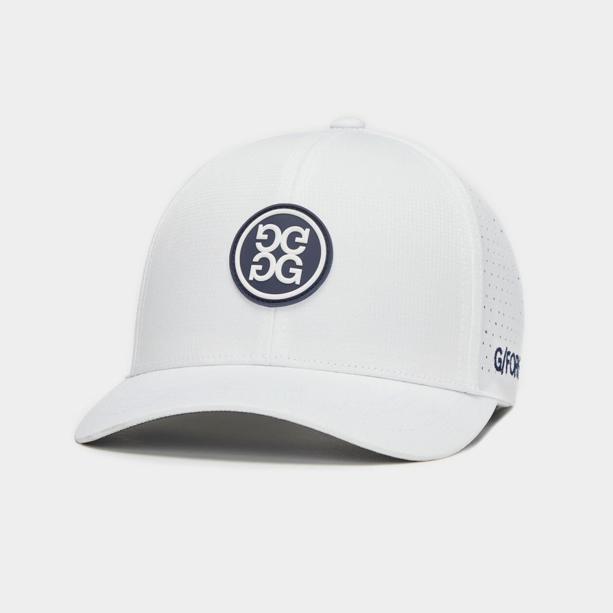 G FORE Perforated Tipped Brim Ripstop Snapback Hat Hats