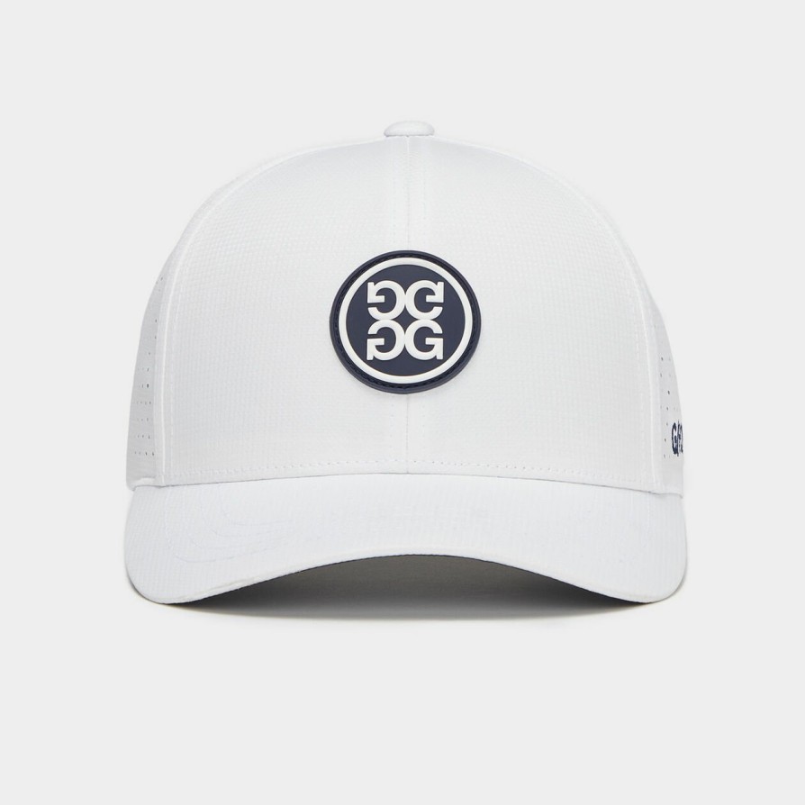 G FORE Perforated Tipped Brim Ripstop Snapback Hat Hats