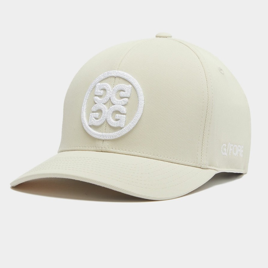 G FORE Circle G'S Stretch Twill Snapback Hat Hats