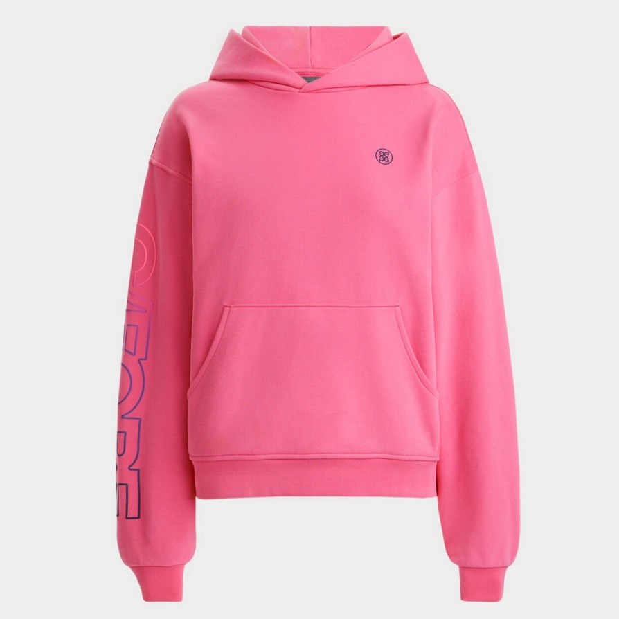 G FORE No 1 Cares Oversized French Terry Hoodie Hoodies & Tees