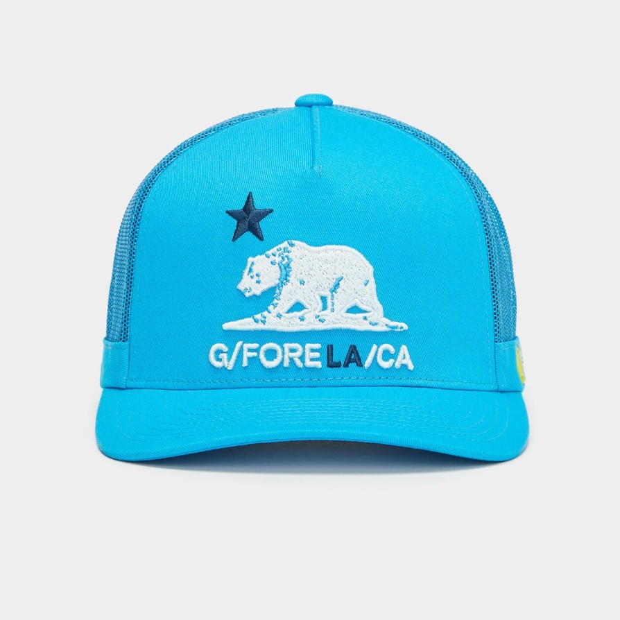 G FORE G/Fore La Cotton Twill Trucker Hat Hats