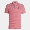 G FORE Limited Edition 2024 U.S. Open Feeder Stripe Tech Pique Polo Polos & Shirts