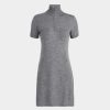 G FORE Merino Wool Quarter Zip Pocket Sweater Dress Skorts & Dresses