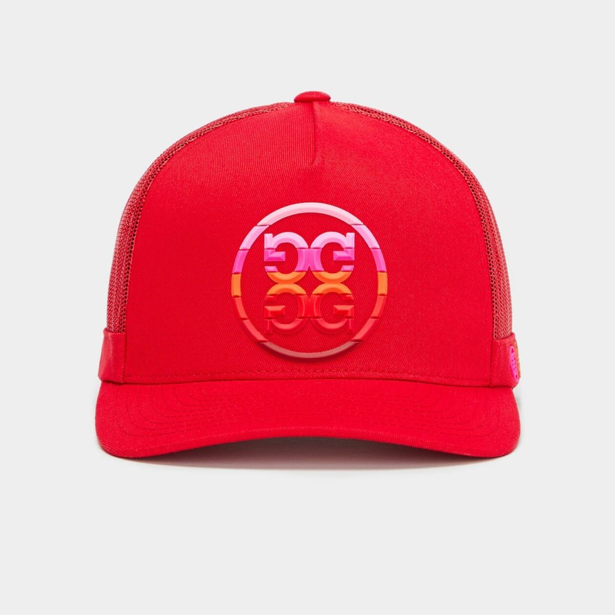 G FORE Gradient Circle G'S Cotton Twill Trucker Hat Hats